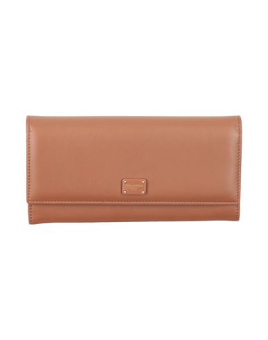 Dolce & Gabbana Woman Wallet Brown Size - Calfskin In Brown