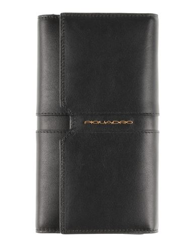 Piquadro Woman Wallet Black Size - Leather In Black