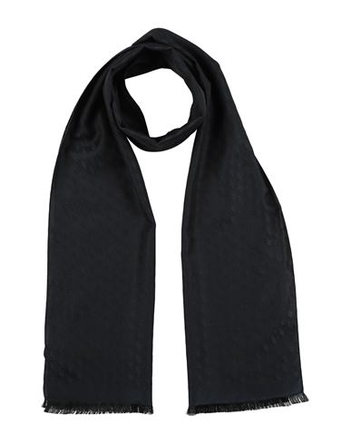 Missoni Man Scarf Midnight Blue Size - Wool, Silk In Blue