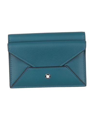 Montblanc Meisterstuck Selection Soft Passport Holder In Green