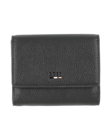 Hugo Boss Boss Man Wallet Black Size - Leather In Black