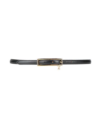 Alessandra Rich Woman Belt Black Size 32 Leather