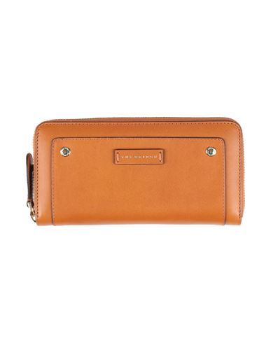 The Bridge Woman Wallet Camel Size - Cow Leather In Orange