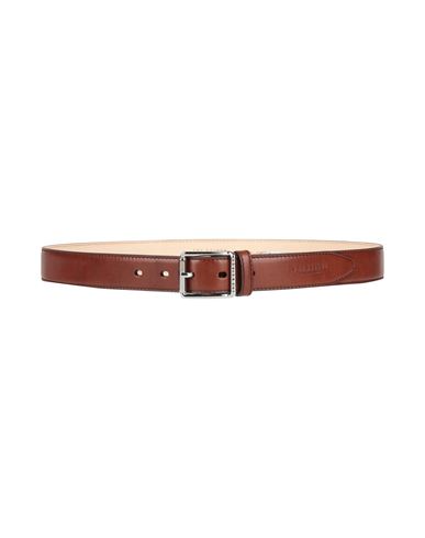 The Bridge Man Belt Brown Size 39.5 Leather In Brown