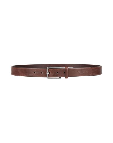 The Bridge Man Belt Brown Size 39.5 Leather In Brown