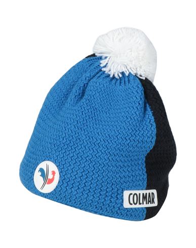 Colmar Man Hat Azure Size Onesize Acrylic, Wool In Blue