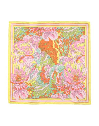 Dolce & Gabbana Woman Scarf Yellow Size - Silk