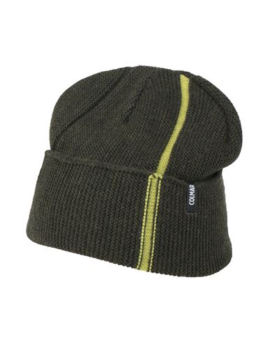 Colmar Man Hat Dark Green Size Onesize Acrylic, Wool, Viscose, Alpaca Wool In Green