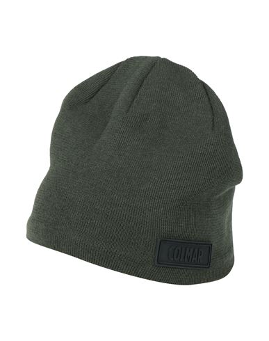 Colmar Man Hat Dark Green Size Onesize Acrylic, Virgin Wool In Green