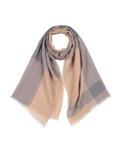 Alpha Studio Man Scarf Sand Size - Wool In Multi