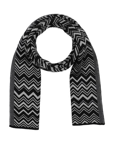 Missoni Woman Scarf Black Size - Wool, Viscose In Black