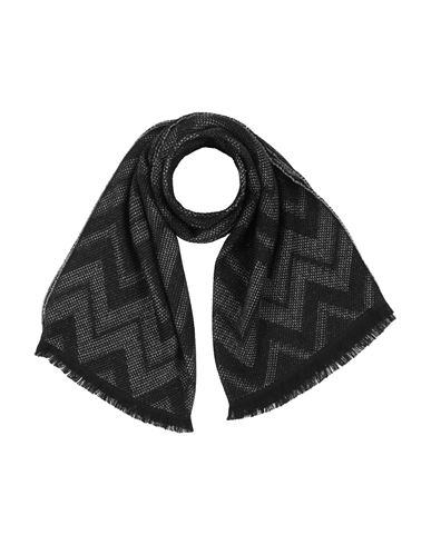Missoni Woman Scarf Black Size - Wool, Polyamide In Black