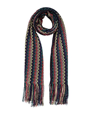Missoni Woman Scarf Purple Size - Viscose, Polyester In Brown