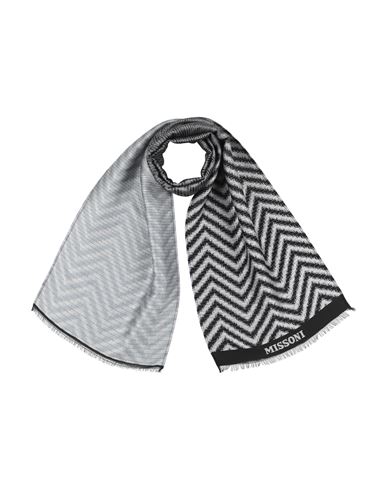 Missoni Woman Scarf Black Size - Wool, Acrylic, Polyester, Modal In Black