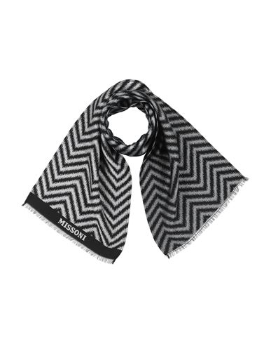 Missoni Woman Scarf Black Size - Wool, Acrylic, Polyester, Modal In Black