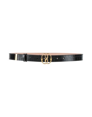 Bally Woman Belt Black Size 36 Leather In Black