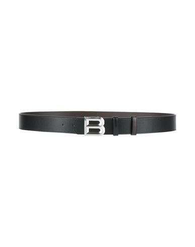 Bally Man Belt Black Size 39.5 Leather