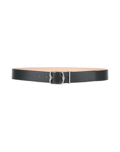 Bally Man Belt Black Size 39.5 Leather