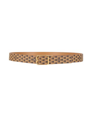 Bally Man Belt Sand Size 43 Leather