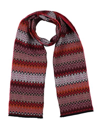 Missoni Woman Scarf Red Size - Wool, Acrylic In Multi