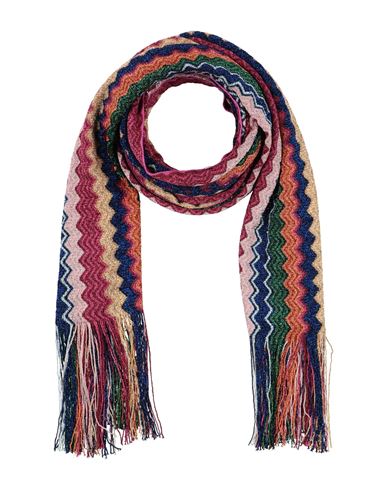 Missoni Woman Scarf Magenta Size - Viscose, Polyamide In Multi