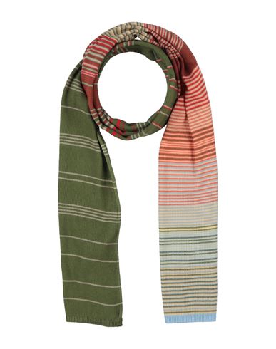 Missoni Man Scarf Green Size - Cotton In Multi