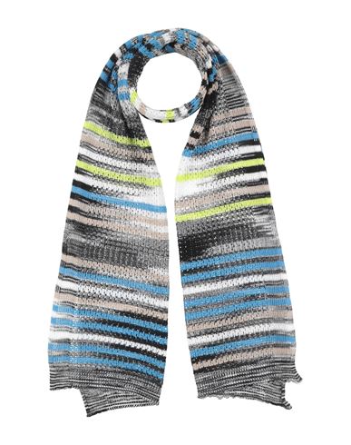 Missoni Man Scarf Azure Size - Cotton In Multi