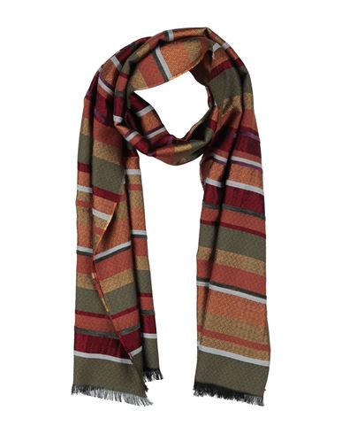 Missoni Man Scarf Military Green Size - Viscose, Acetate, Cotton, Modal In Multi