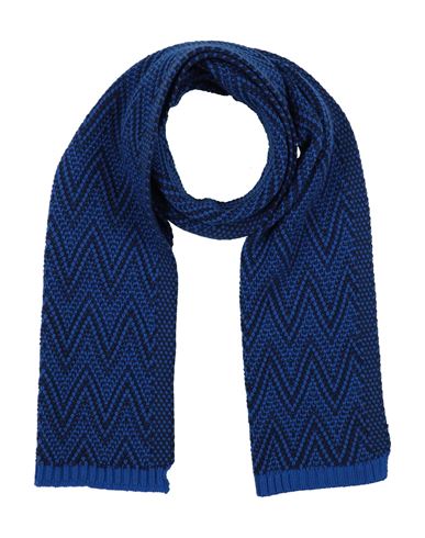 Missoni Man Scarf Blue Size - Wool In Blue