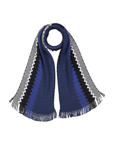 Missoni Man Scarf Blue Size - Cotton In Blue