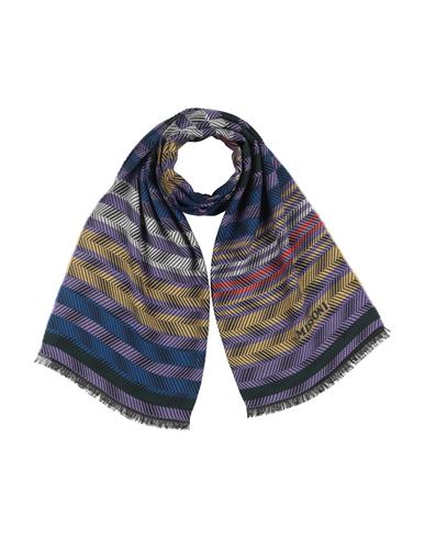 Missoni Man Scarf Lilac Size - Virgin Wool, Modal, Cotton, Viscose In Multi