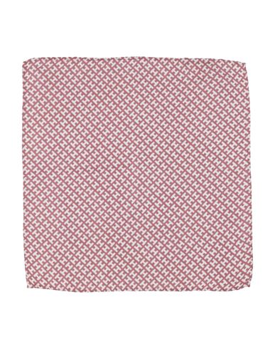 Hemisphere Man Scarf Garnet Size - Cashmere, Silk In Pink