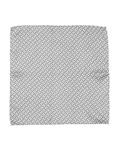 Hemisphere Man Scarf Military Green Size - Silk In Gray