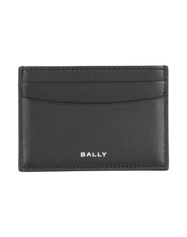 Bally Man Cardholder Black Size - Leather
