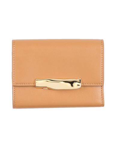 Bally Woman Wallet Camel Size - Calfskin In Sand