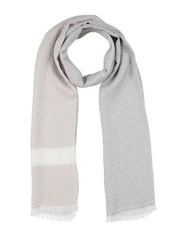 Guess Woman Scarf Grey Size - Viscose, Acetate In Gray