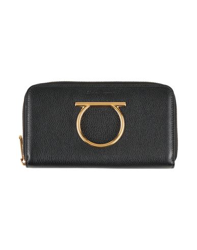 Ferragamo Woman Wallet Black Size - Leather