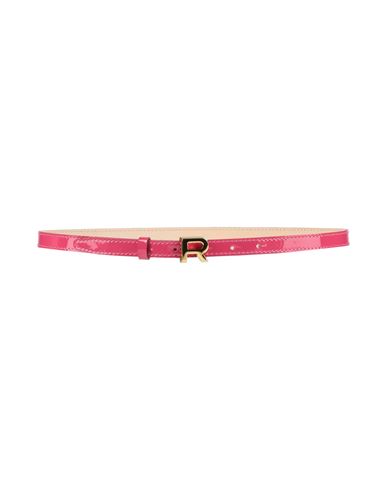 Rochas Woman Belt Fuchsia Size 4 Calfskin In Pink