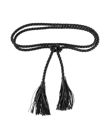 Valentino Garavani Woman Belt Black Size Onesize Leather In Black