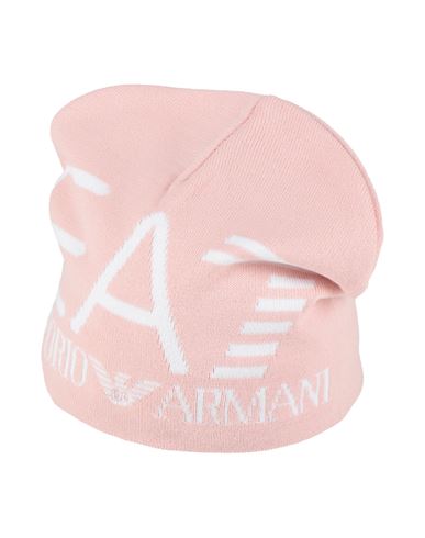 Ea7 Woman Hat Pink Size L Acrylic In Pink