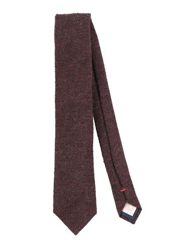 Altea Man Ties & Bow Ties Burgundy Size - Wool In Brown