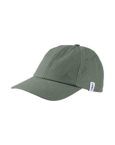 Mackintosh Man Hat Sage Green Size S/m Cotton In Green