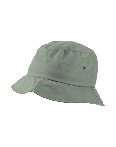 Mackintosh Man Hat Sage Green Size L/xl Cotton In Green