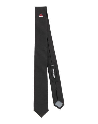 Dsquared2 Man Ties & Bow Ties Black Size - Silk In Black