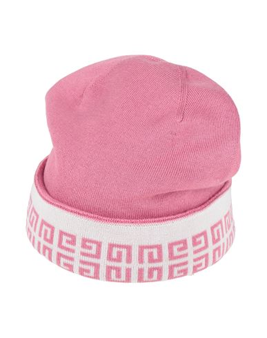 Givenchy Man Hat Pink Size Onesize Wool, Silk In Pink
