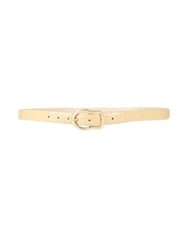 Dorothee Schumacher Woman Belt Beige Size 30 Leather In Neutral