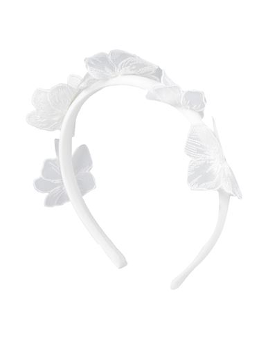 Elisabetta Franchi La Mia Bambina Newborn Girl Hair Accessory White Size - Textile Fibers In White