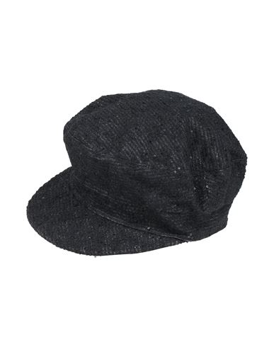 Fabiana Filippi Knitted Sequin-embellished Cap In Blue
