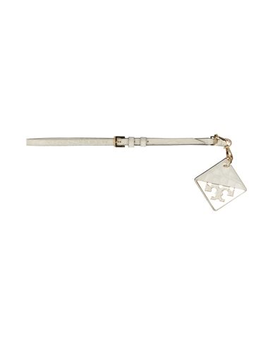 Tory Burch Woman Belt Ivory Size M/l Textile Fibers In White