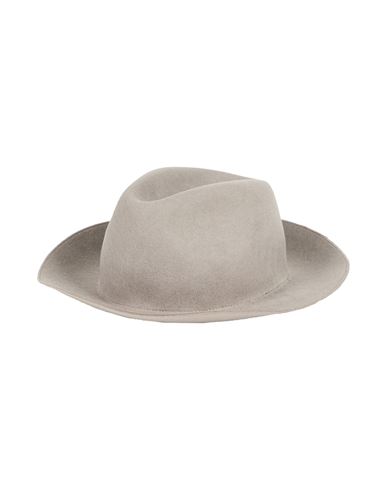 Giorgio Armani Man Hat Grey Size 7 ⅜ Wool In White